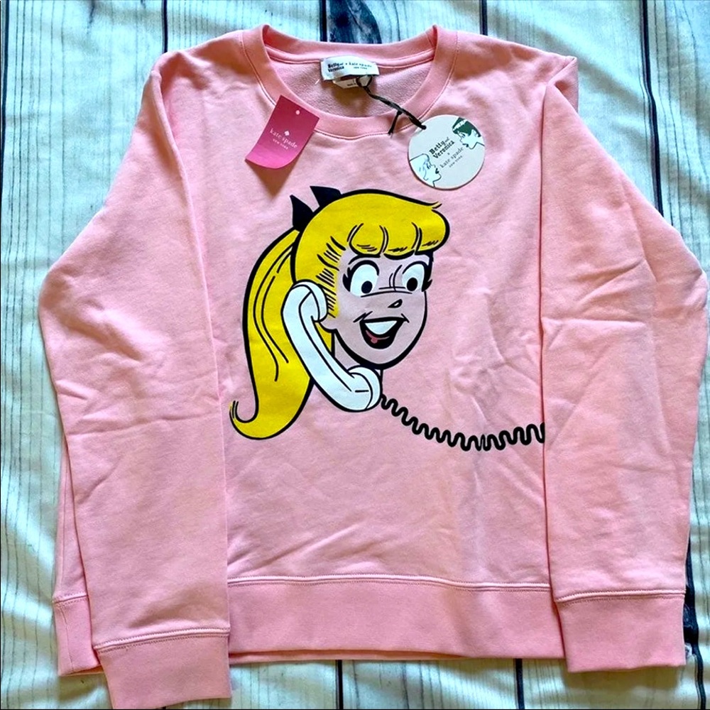 NWT Kate Spade Archie Comics Sweatshirt size Small